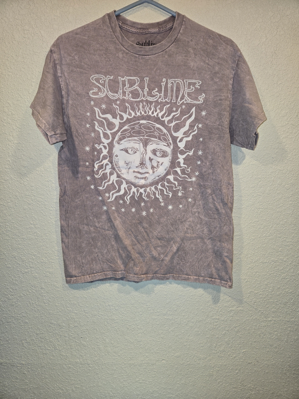 Sublime Graphic Sun Tee in Mauve
